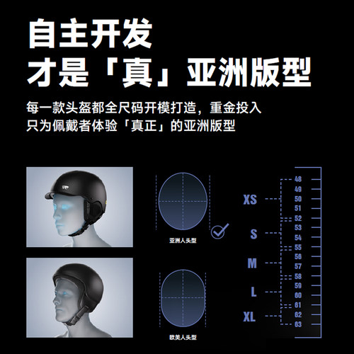 傲天极限REV锐伍滑雪头盔A6单双板MIPS亚洲版头型KOROYD可控通风 - 图2