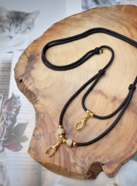 微镶钻旋转扣唐卡佛牌链易拆卸