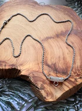 泰国佛牌链子金属短款新佛牌项链