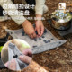户外超轻小地兜轻量化露营坐垫徒步杂物收纳整理置物托盘防潮地桌