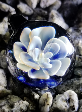 原创送女友老婆宇宙玻璃吊坠