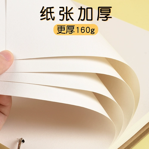 Художественная книга с картинками, акварель, цвет, ручная роспись, отрывной лист