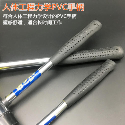 安装锤橡胶锤胶锤子实心大小号牛筋锤皮锤子 橡胶 多功能门窗敲打 - 图2