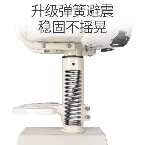 电动车前置通用电瓶车宝宝安全座椅婴儿小孩带减震小凳子 - 图1