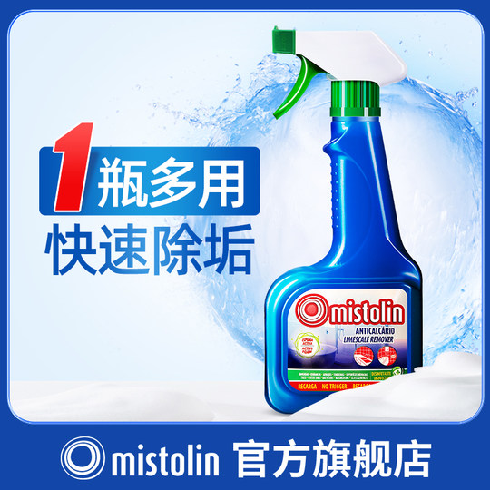 Mistolin limescale cleaner bathroom glass tiles