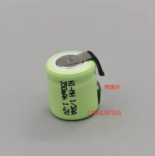 镍氢NI-MH1/3AA 90mAh150mAh350mAh500mAh1.2V 2.4V 3.6V充电电池 - 图0