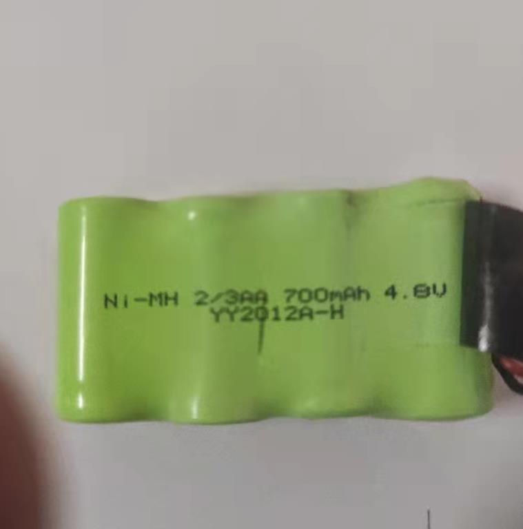 NJ33 NJ33A经皮黄疸仪黄疸计充电电池NI-MH 2/3AA700mAh 4.8V电池 - 图2