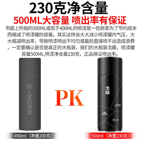 浅黄色黄色自喷漆 中黄手喷漆 深黄工程桔黄美术黄米黄色涂鸦喷漆 - 图2