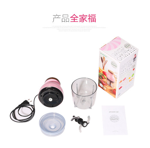 小型电动料理机宝宝辅食机厨房多功能绞肉机饺子馅机绞菜剥蒜器 - 图2