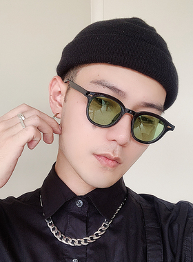 新品tr90黑色框酷炫潮流太阳眼镜