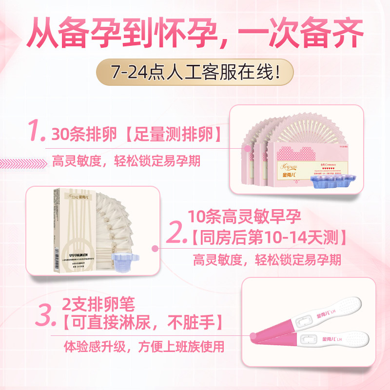 金秀儿排卵试纸 金秀儿排卵卡笔/排卵检测仪