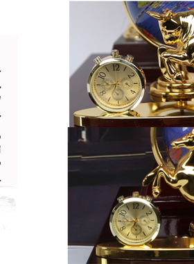 桌面摆件老板台历办公室高档招财装饰品书房笔筒摆设领导开业礼品