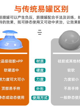 硅胶筋膜罐筋膜松解吸附式易罐