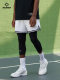 准者透气速干紧身裤健身裤2025秋季新款男七分裤美式篮球打底裤子