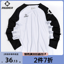 Associates throw in basket suit mens long-sleeved T-shirt American basketball winter new sports training fitness running blouses