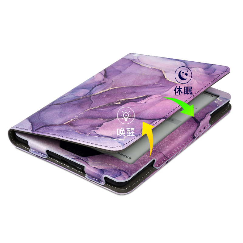 适用Kindle Oasis3/2代电子书保护套站立支架Oasis2019 oasis2壳7寸电纸书S8IN40休眠CW24WI第十代 9代皮套 - 图2