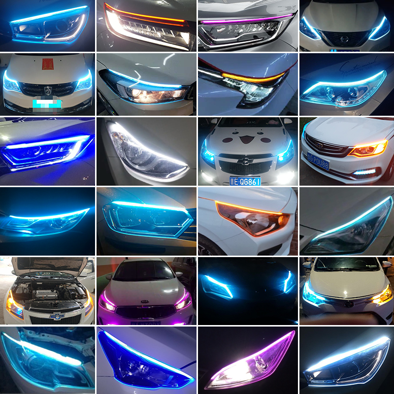 启动扫描流水转向灯防水通用改装汽车日行灯泪眼灯led流光转向灯,淘宝优惠券,粉丝福利购,淘宝优惠卷