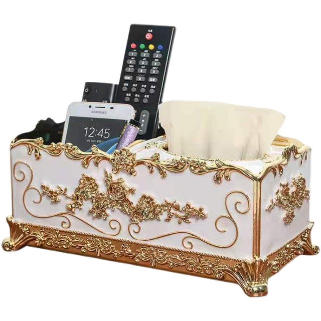 European-style home coffee table multi-function remote control storage box
