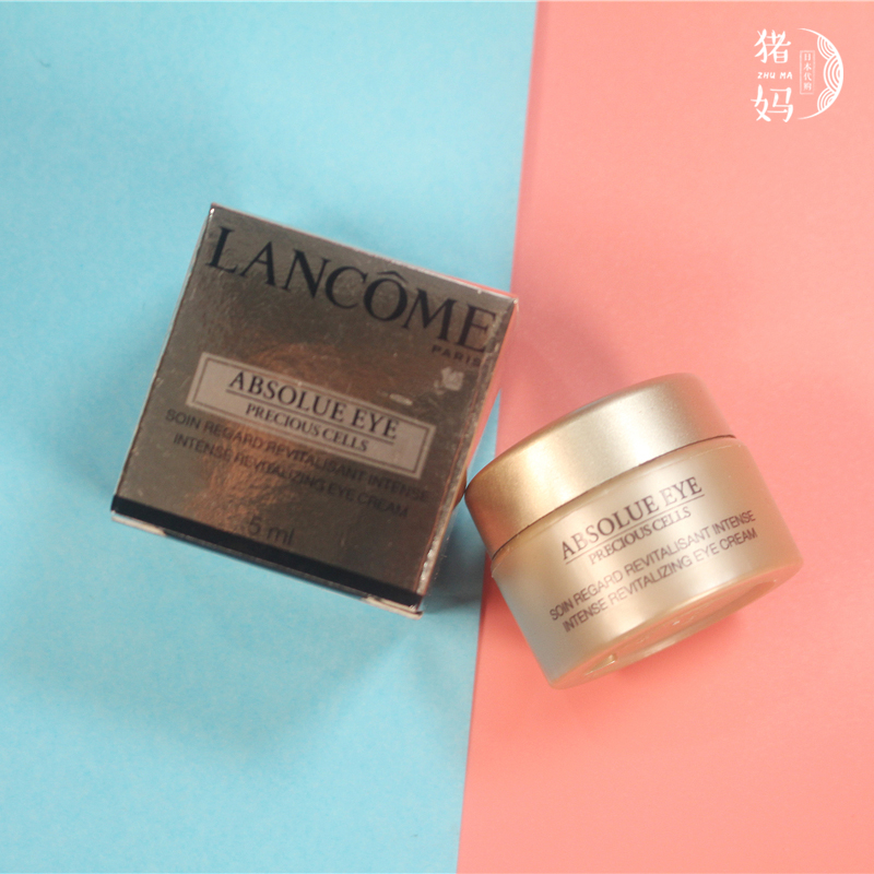 国内柜LANCOME 兰蔻 新菁纯臻颜滋润眼霜 菁纯臻颜丝润晚霜 5ml