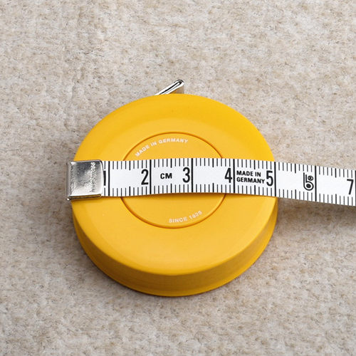 德国原装进口自动伸缩迷你卷尺量衣软皮尺高精度便携量三围专用尺 - 图0