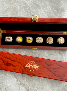 湖人队总冠军戒指科比退役詹姆斯公牛勇士库里篮球迷周边生日礼物