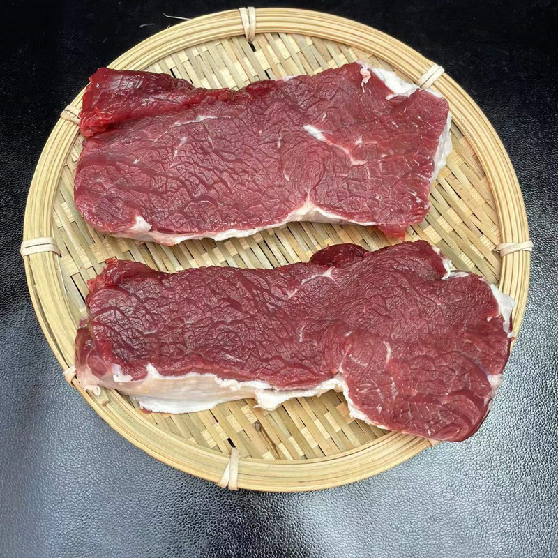 新鲜牛里脊500g 宝宝儿童辅食 现杀新鲜国产黄牛肉 嫩牛肉 吊龙 - 图0