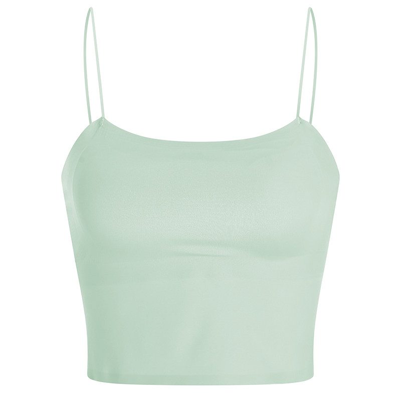 雅小姐性感内衣女春夏吊带背心内搭文胸一体式带胸垫打底美背无痕,淘宝优惠券,粉丝福利购,淘宝优惠卷