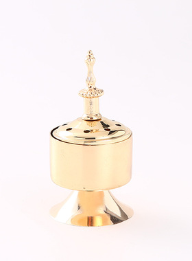 金属香炉铁艺摆件，创意室内香薰