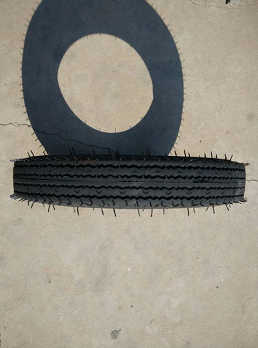 450-14轮胎农用拖拉机三轮轮胎水曲花纹4.50-14内胎-图1