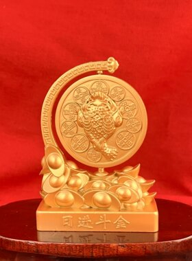 中式合金招财进宝吉祥摆件客厅