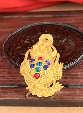 沙金貔貅摆件招财平安家居装饰