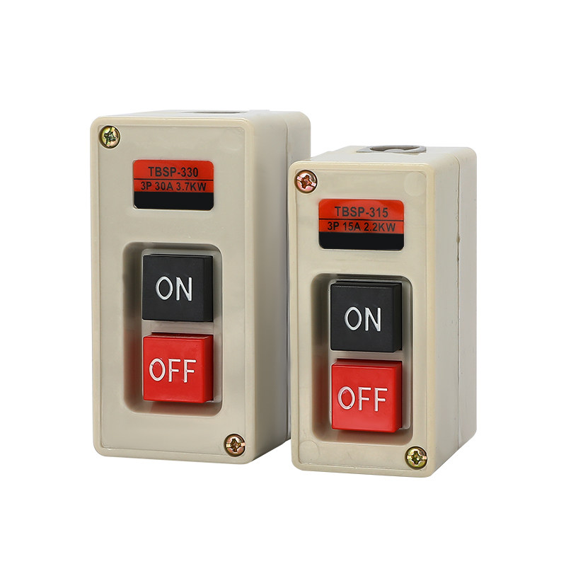 TBSP-315 330 三相电机启动按钮开关动力押压扣控制按钮盒15 30A,淘宝优惠券,粉丝福利购,淘宝优惠卷