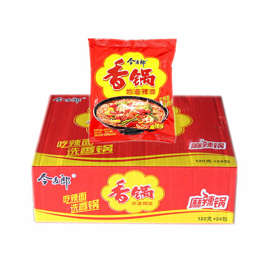 今麦郎方便面麻辣香锅牛肉120g24袋装整箱速食泡面辣煌尚特价包邮 - 图3