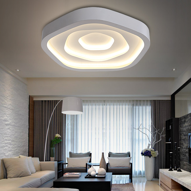 卧室书房现代简约创意LED吸顶灯 铁艺客厅艺术个性玫瑰花形温馨,淘宝优惠券,粉丝福利购,淘宝优惠卷