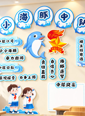 小学幼儿园教室中队角墙面装饰