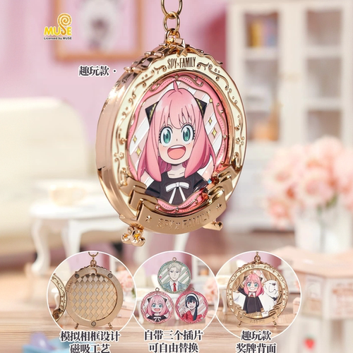 【官方正品】keep阿尼亚奖牌间谍过家家奖牌可爱日常吧唧动漫周边 - 图0