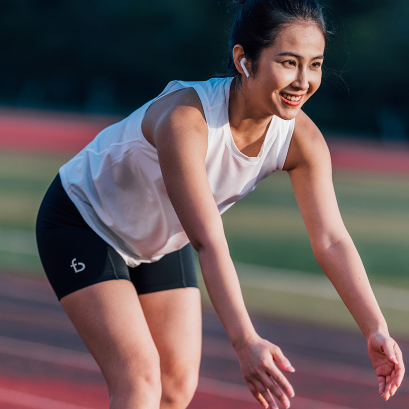 FlipBelt飞比特跑步腰包短裤夏季运动高弹压缩紧身袋鼠短裤男女-图2