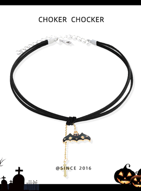 原创设计万圣节项链choker颈链