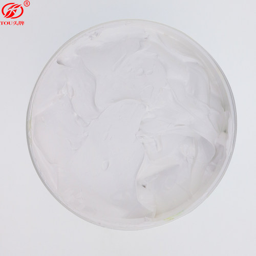 头牌750高档棉布高弹性胶浆丝印油墨服装手工印花水性透明浆白黑 - 图1