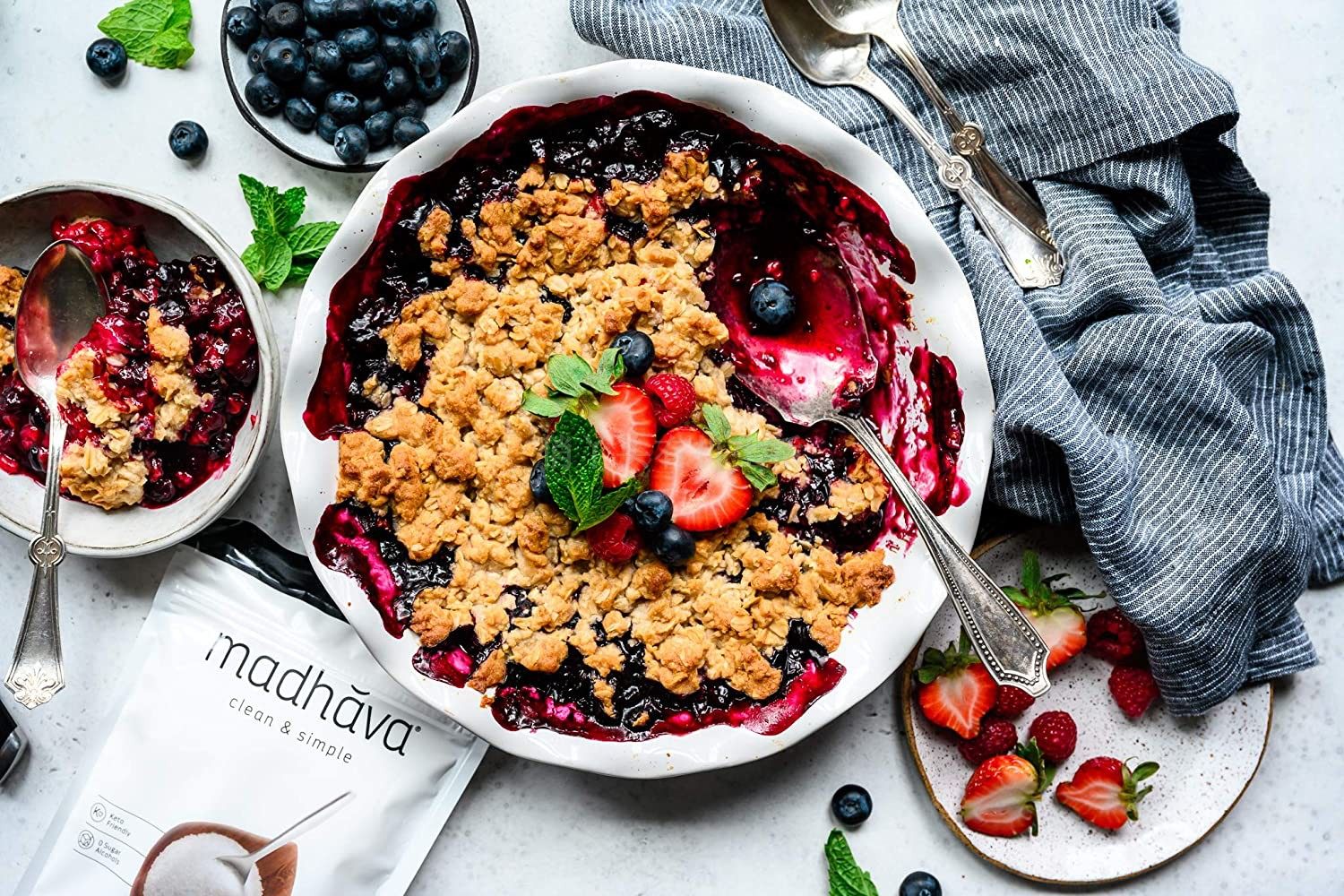 美国Madhava阿洛酮糖0卡0碳0热量不升血糖天然甜味剂生酮阻碳代糖 - 图2