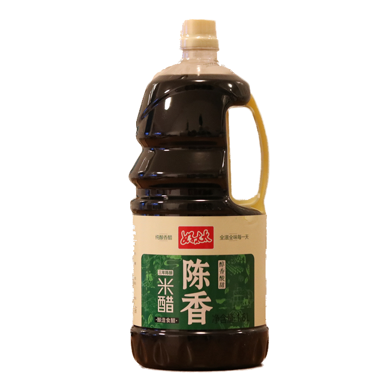 好太太陈香米醋1.8L大桶装醇香酿造食醋厨房炒菜凉拌菜饺子醋包邮