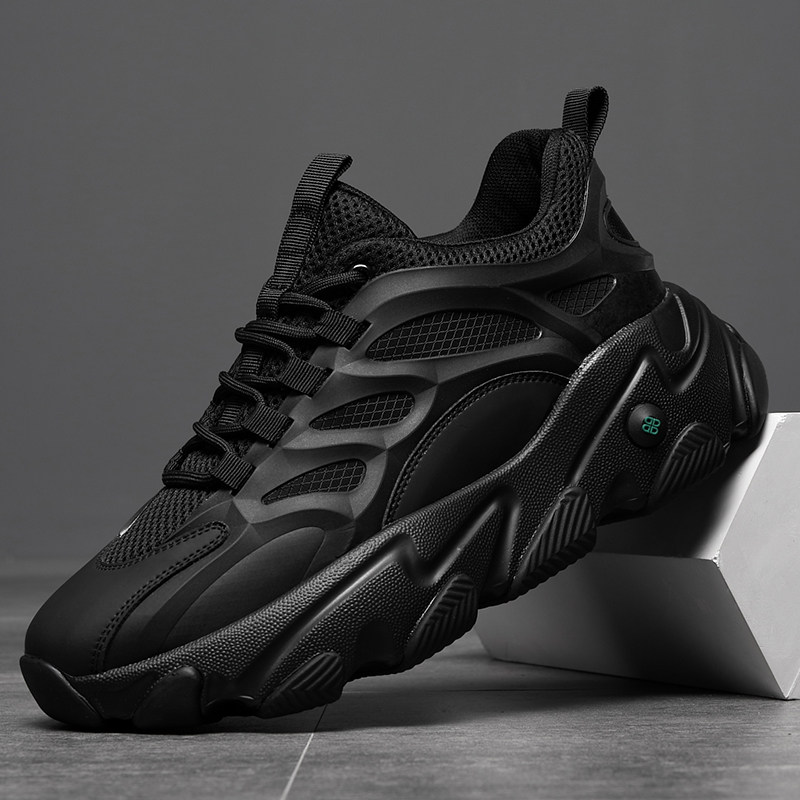 夏季透气老爹鞋男鞋ins潮45厚底黑色大码46百搭47休闲鞋子48运动,淘宝优惠券,粉丝福利购,淘宝优惠卷