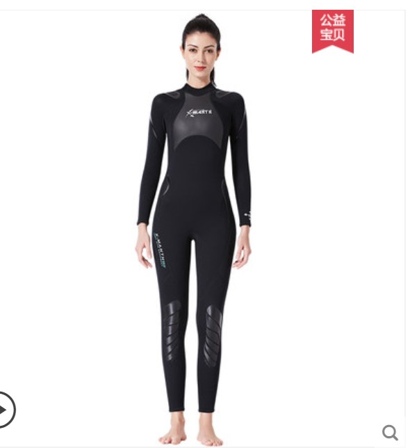 潜水服女保暖男浮潜游泳水母服防寒深潜连体湿衣 3mm 冬季 SAIL & DIVE 潜水服女保暖男浮潜游泳水母服防寒深潜连体湿衣 3mm 冬季 SAIL & DIVE