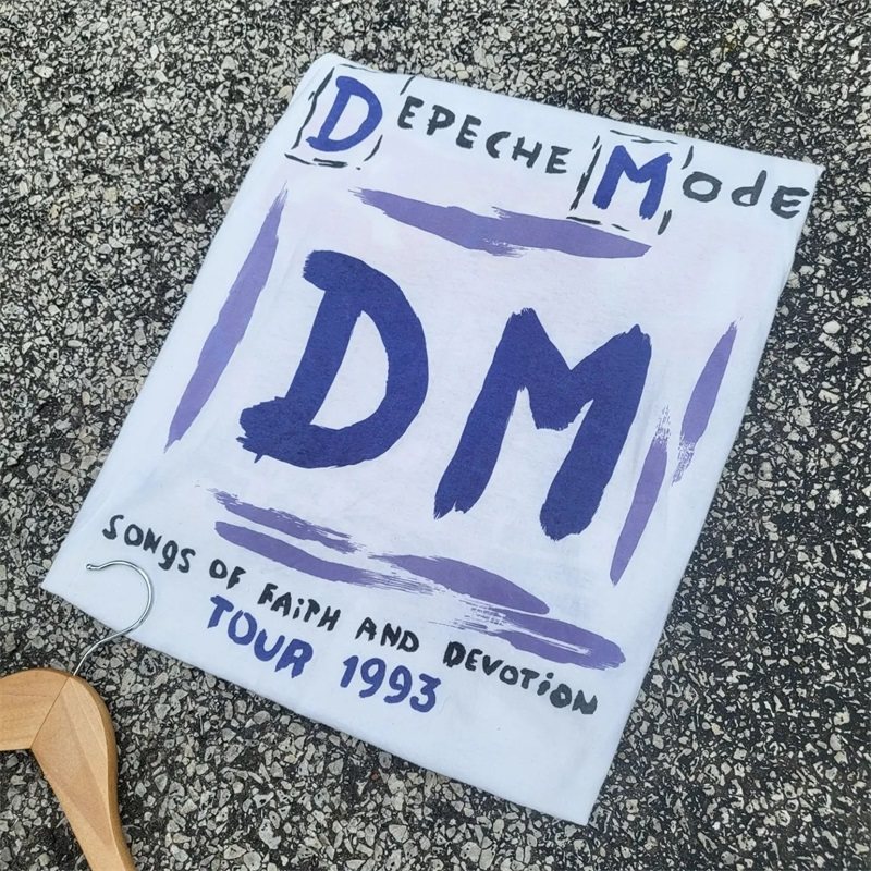 depechemode英伦摇滚乐队vintage短袖潮牌简约个性男女情侣T恤,淘宝优惠券,粉丝福利购,淘宝优惠卷