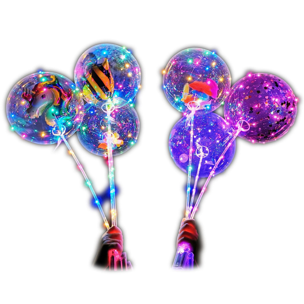 Street vendor internet celebrity Bobo ball with flashing LE - 图3