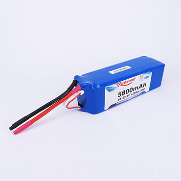 富力电池 6S lipo 30C 5800mAh 22.2V锂电池航模固定翼F3C电池组 - 图1