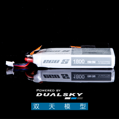 双天ECO 2S 3S 1800mAh 7.4V 11.1V 25C锂电池航模F3P飞机固定翼 - 图1