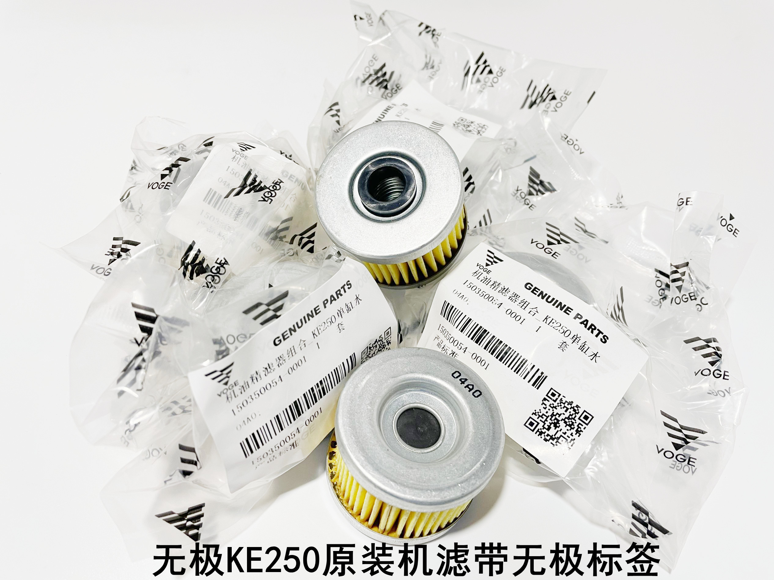 隆鑫LX250GS-3无极250RR跑车KE250恒舰s5原装机油精滤器 机滤滤芯 - 图0