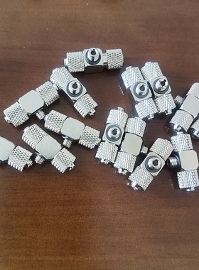 金属微型快拧不锈钢锁紧直通弯头接头M-3H-4 5H-6 5HL-4 M-5HLH-6