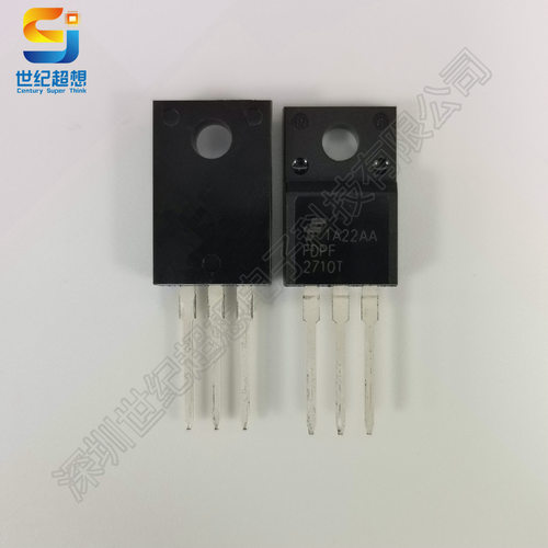 FDPF2710T mos管 N沟道 场效应管 250V 25A 62.5W TO-220P MOSFET - 图0